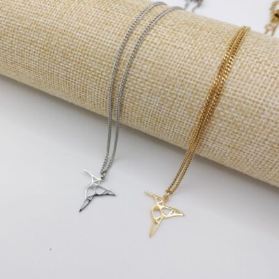 Collier pebdentif colibri